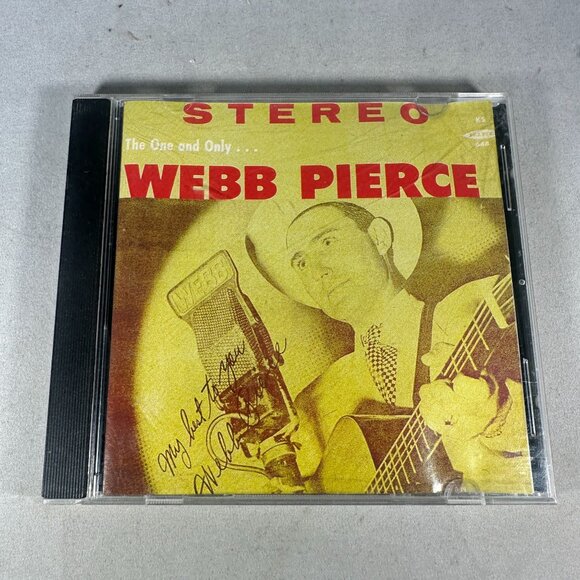 Webb Pierce The One And Only Stereo CD King KCD-648 1988 Country Music Album - Picture 1 of 3